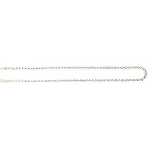 14K Rose 10 CTW Lab-Grown Diamond Line 16" Necklace